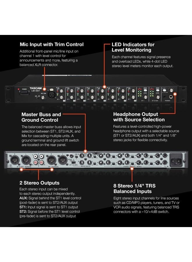 LM-8ST - 8-Channel