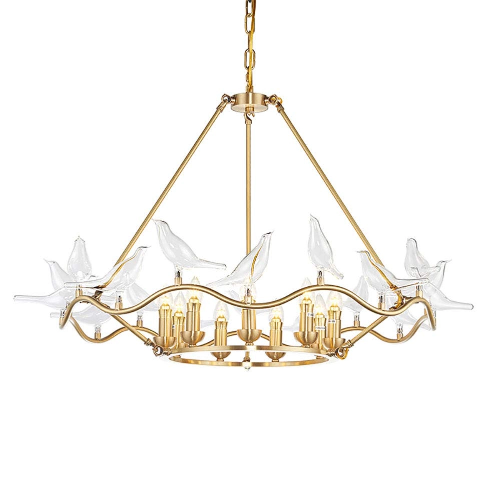 Creative Concise Glass Chandeliers - E14 4pc/6pc