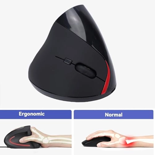 Ergonomic Mouse - 2.4GHz Wireless