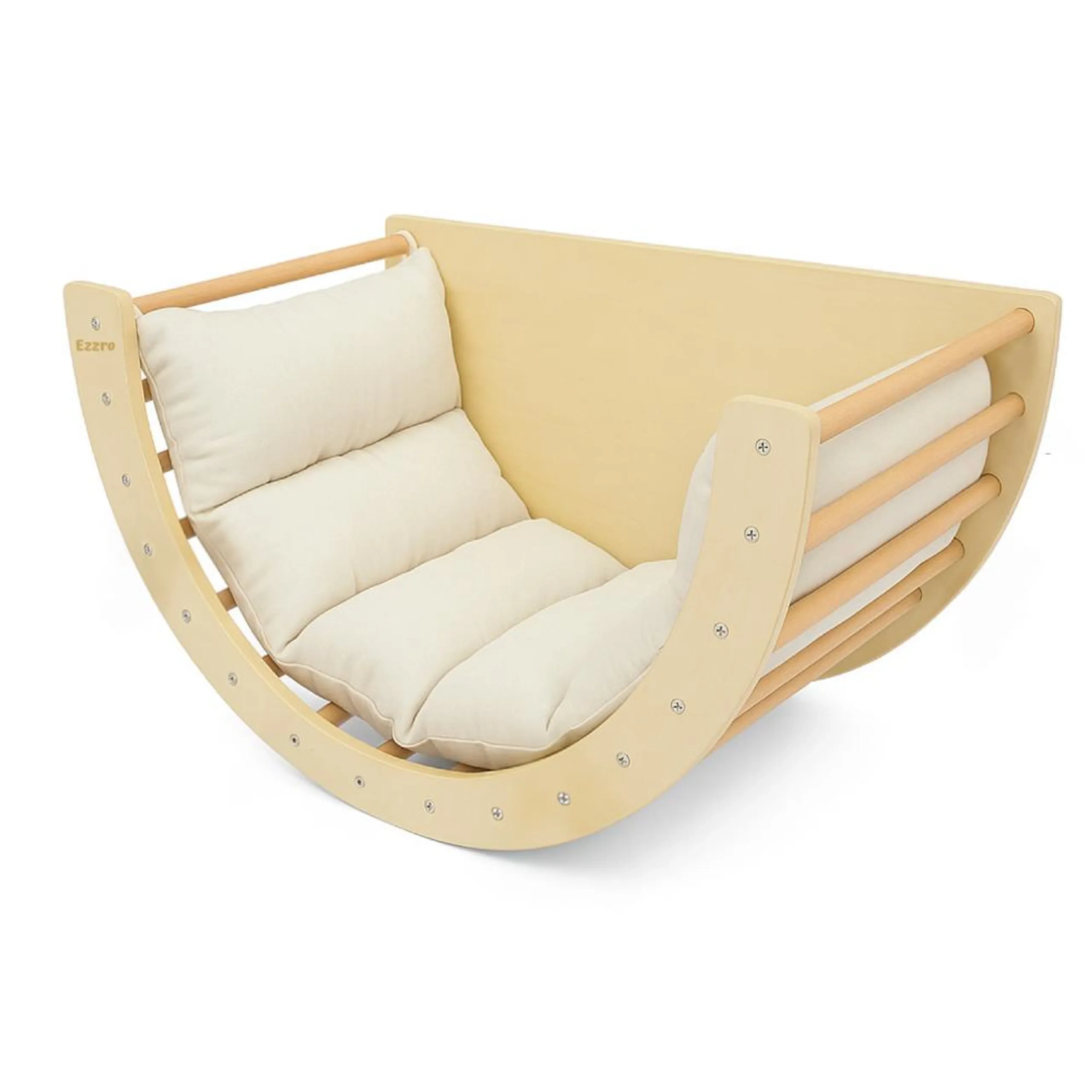 Ezzro 3-In-1 Wooden Climbing Arch - 6 months