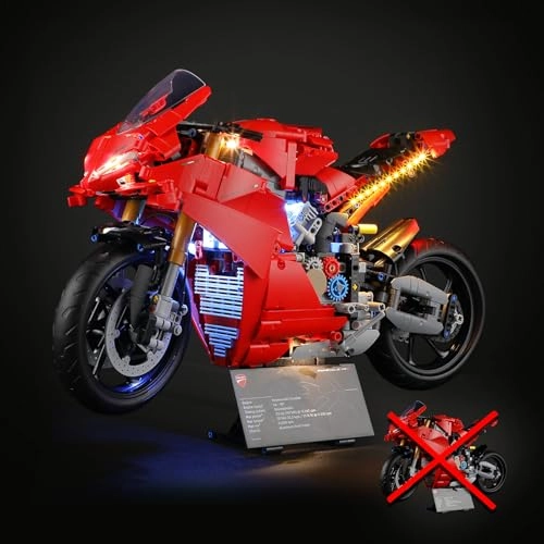 LED Lighting Kit for LEGO 42202 Ducati Panigale V4 S Motorcycle - Plastic 1