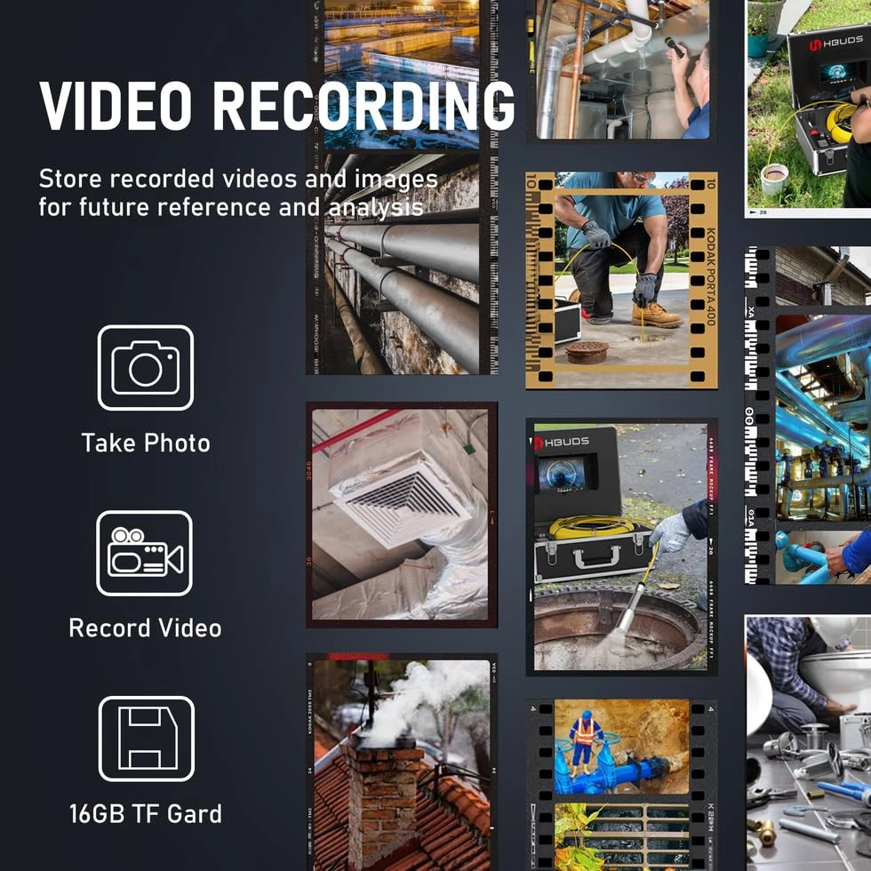 Pipe Inspection Camera - 23mm 50m