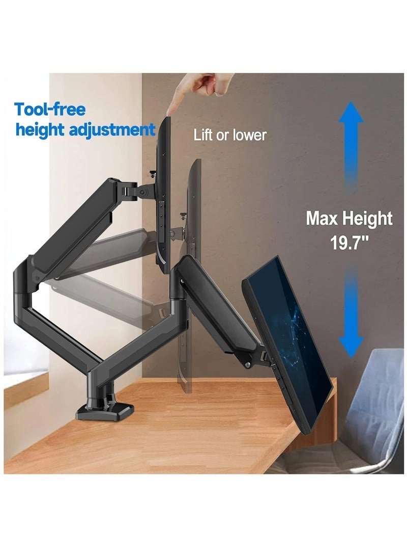 Dual Monitor Stand - Dual 13-32 inch VESA 75/100mm