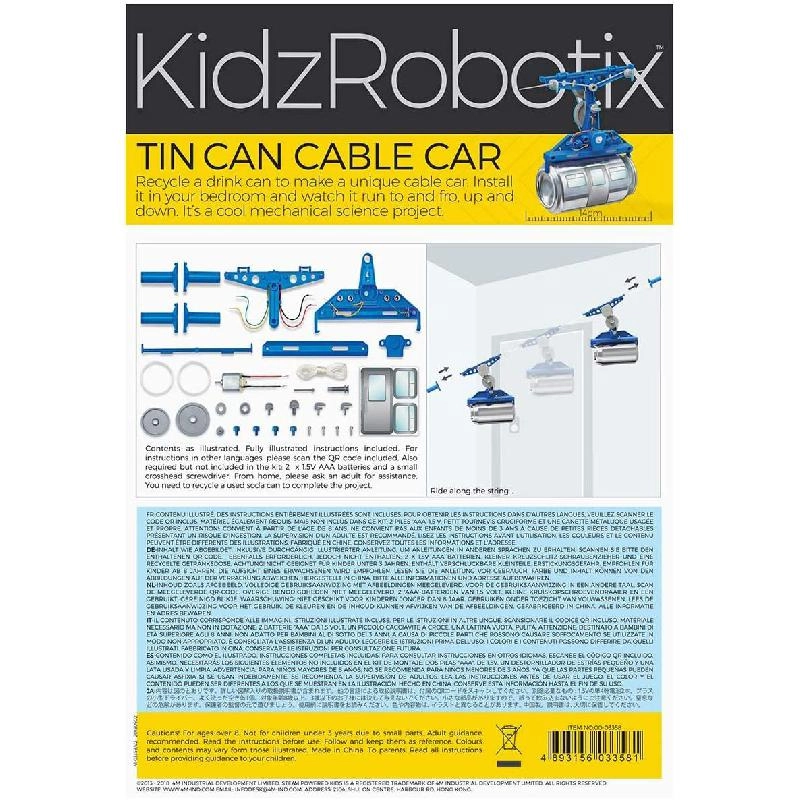 Tin Can Cable Car - Science - Mechanical