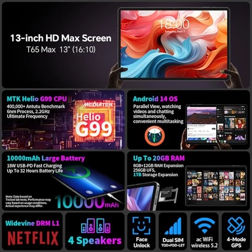 T65Plus - 256GB 13.4"