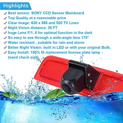 Rear View Camera - 1280(H) x 720(V)