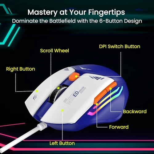 Vader Gaming Mouse - Wired