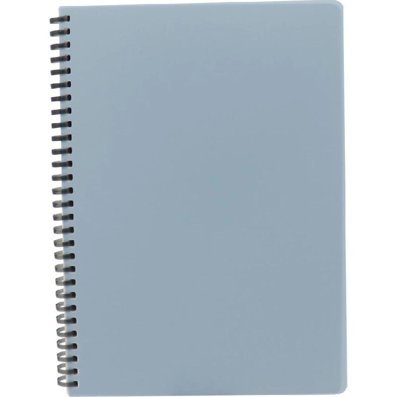 Notebook 19 X 26 cm Spiral - Grid 100 Sheets