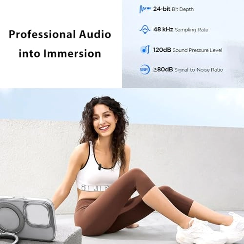 Magic Wireless Mini Microphones - 2 2.4GHz