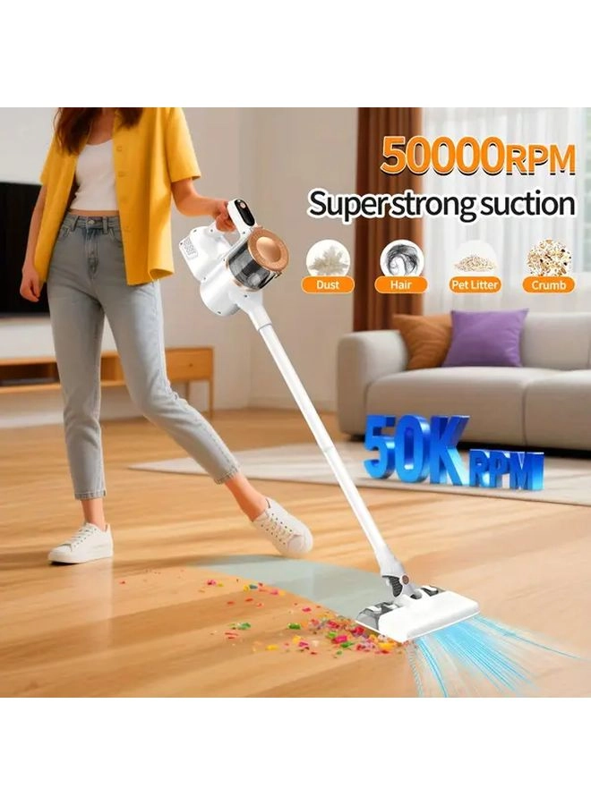 4-in-1 Wireless Handheld Vacuum Cleaner - 2000mAh