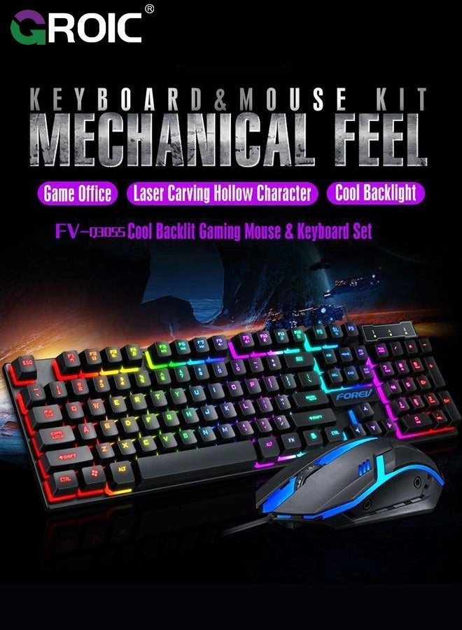 Keyboard and Mouse Combo - Wired