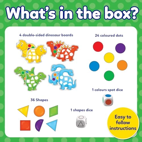 Dotty Dinosaurs - 3 years to 6 years 54 pieces