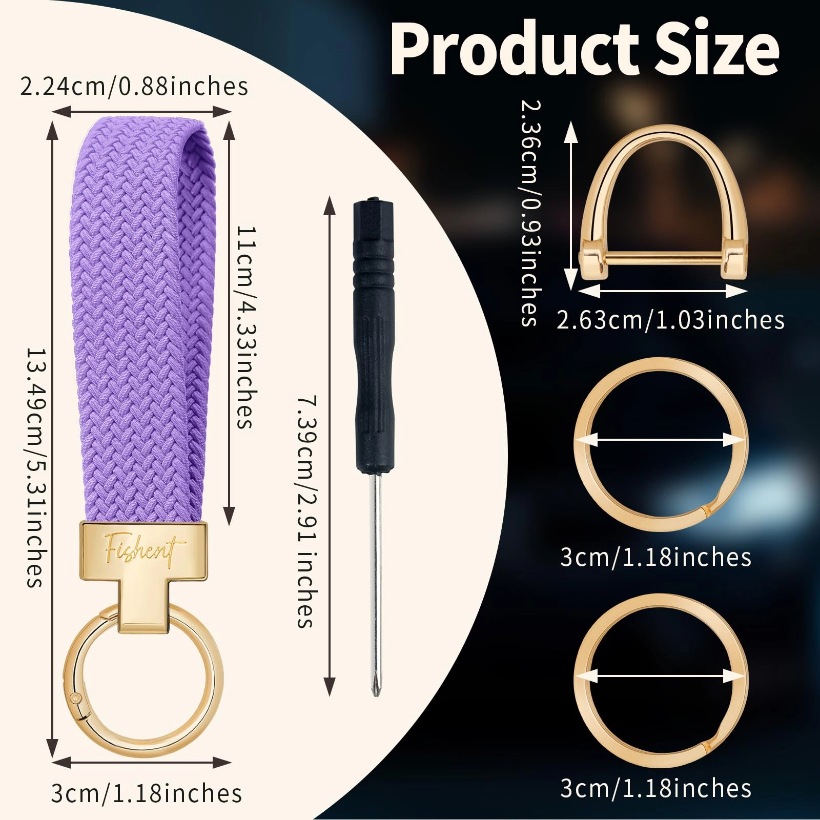 Stretchy Car Keychain - Fun