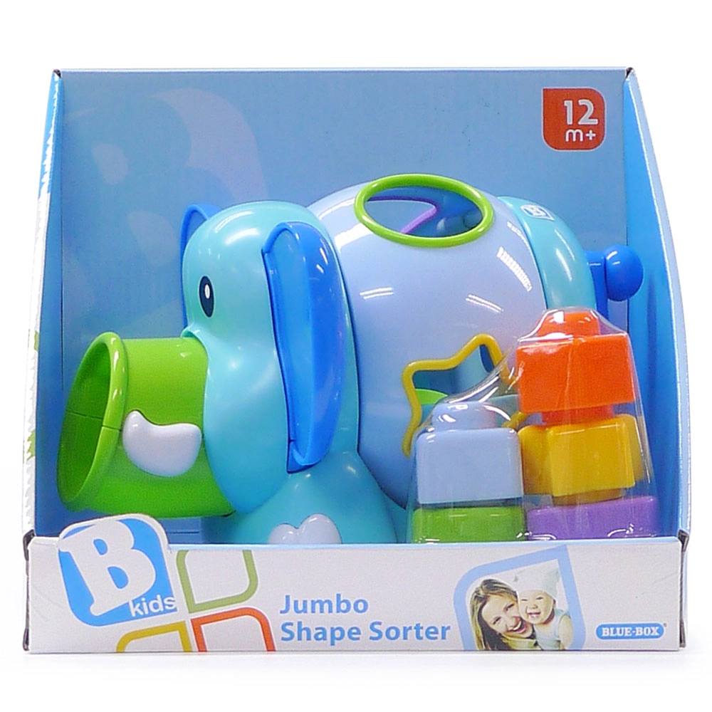 Jumbo Elephant Shape Sorter - 1+