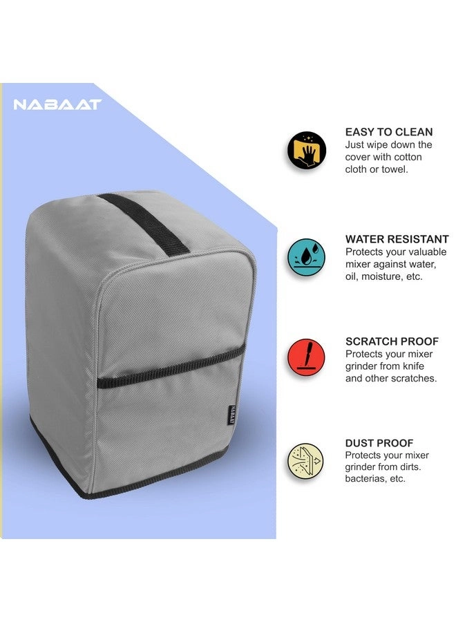 Mixer Grinder Cover - Waterproof Light Grey