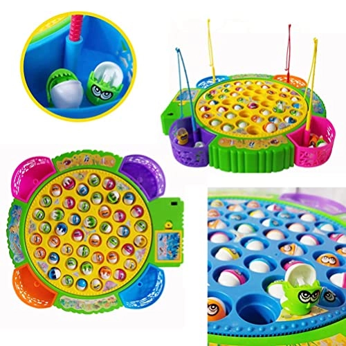 Fishing Games Toy - Rotating Board Preschool