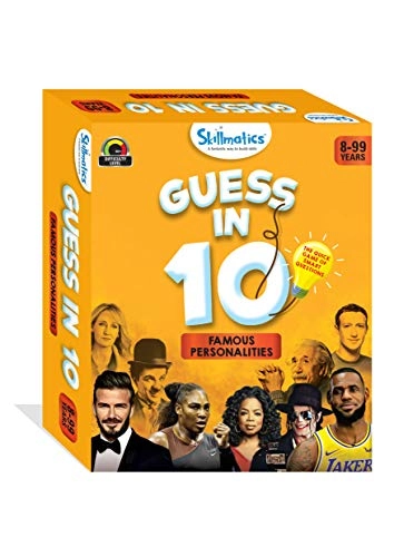 Famous Personalities, Guess in 10 - Card Game