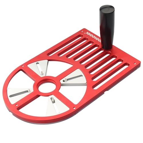 Toolcool Universal Trim Router Base Plate - 65mm to 132mm