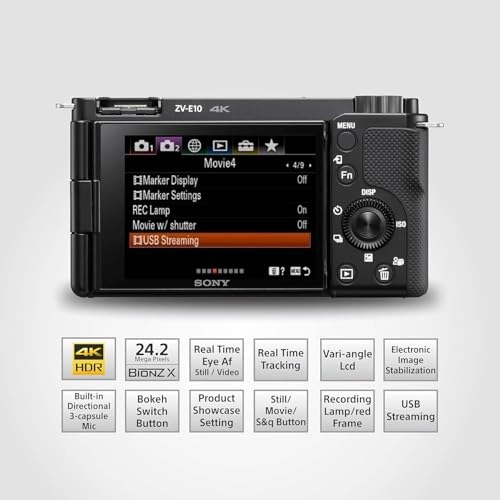 Alpha ZV-E10 ILCEZVE10LB BUNDLE