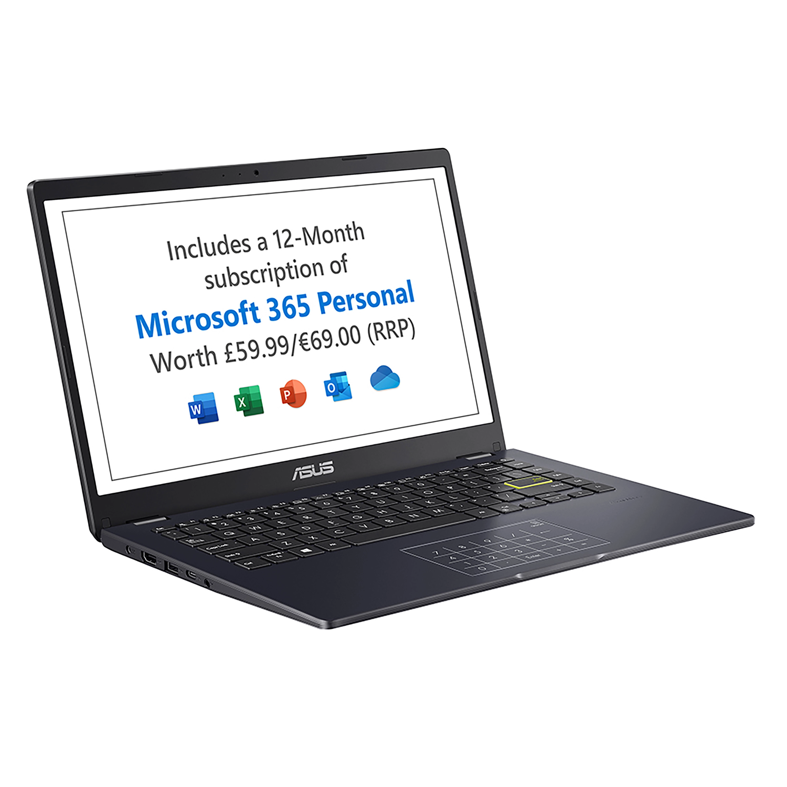 Vivobook Go 14 Flip TP1400KA-BZ056WS - 14'' Celeron N4500 4GB DDR4 128GB SSD