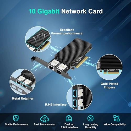 X540-2T - PCIE x 8 Ethernet