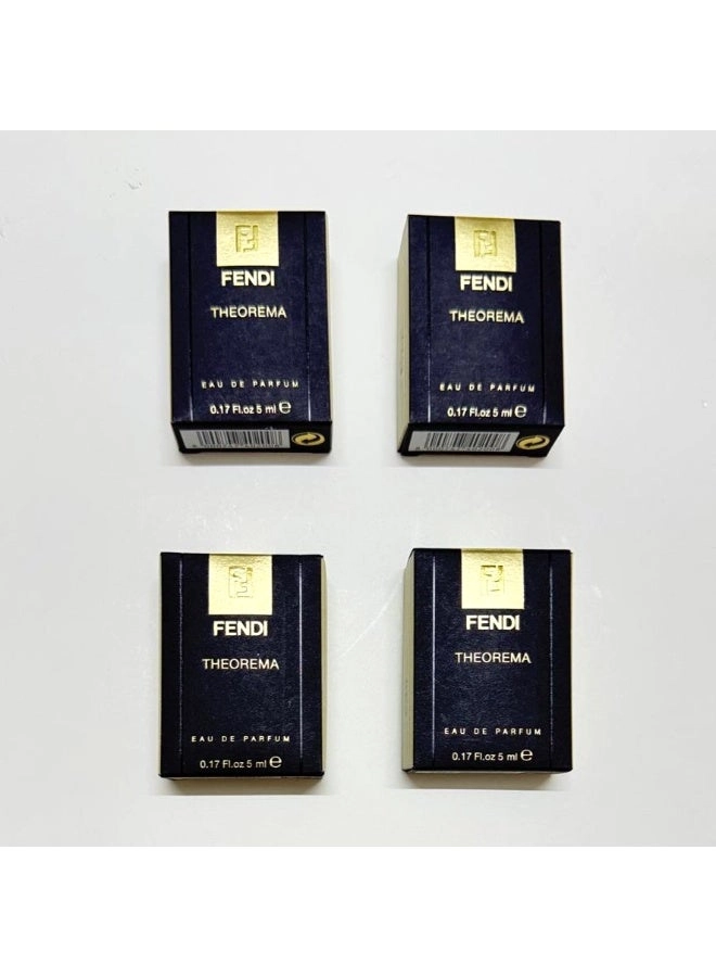 Theorema Eau de Parfum 4 x 5ml Bundle