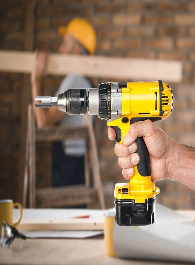 Power Wing Nut Driver Set - 1/4\" Hex Shank Slot Wing nuts Pack