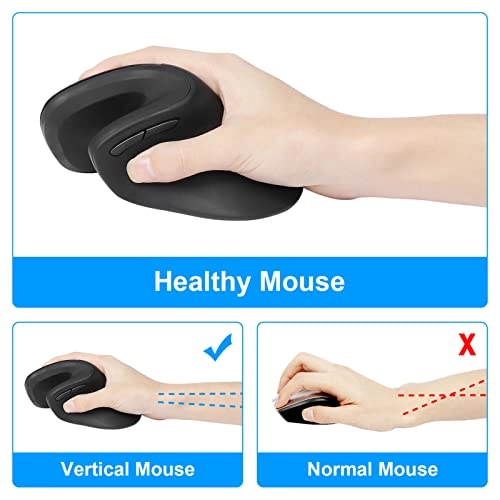 Vertical Ergonomic Mouse - USB