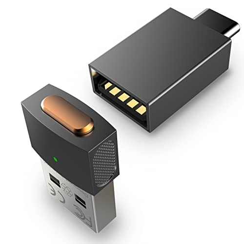 Mouse Jiggler - 3 Modes + Adapter - USB-A to Type-C