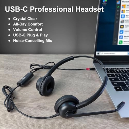 C100U-C Wired Headset