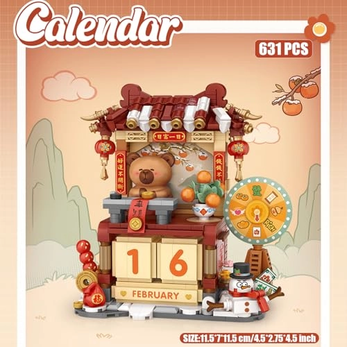 Perpetual Calendar Building Blocks Set