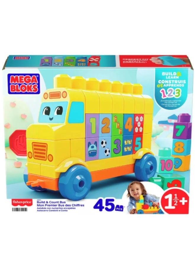 Build & Count Bus - 45 pcs