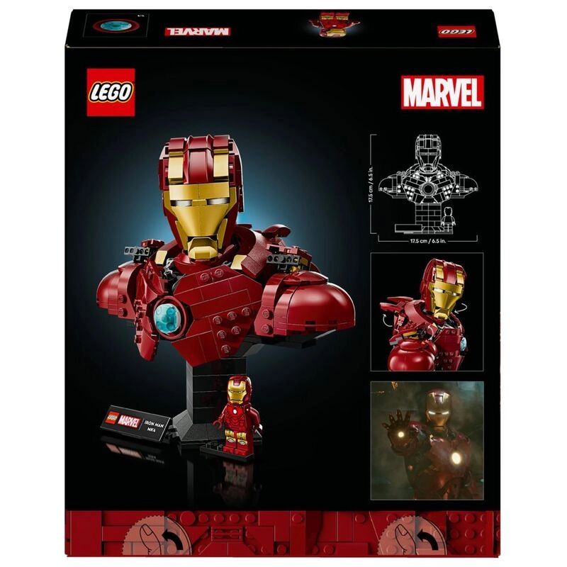 Iron Man MK4 Bust (76327) - 436 Pieces Minifigure