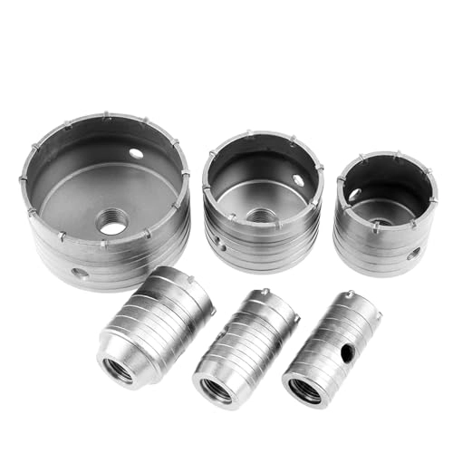 Tungsten Tipped Drill Bits - Tungsten Carbide Tipped 10Pcs 35mm 40mm 50mm 65mm 80mm 110mm