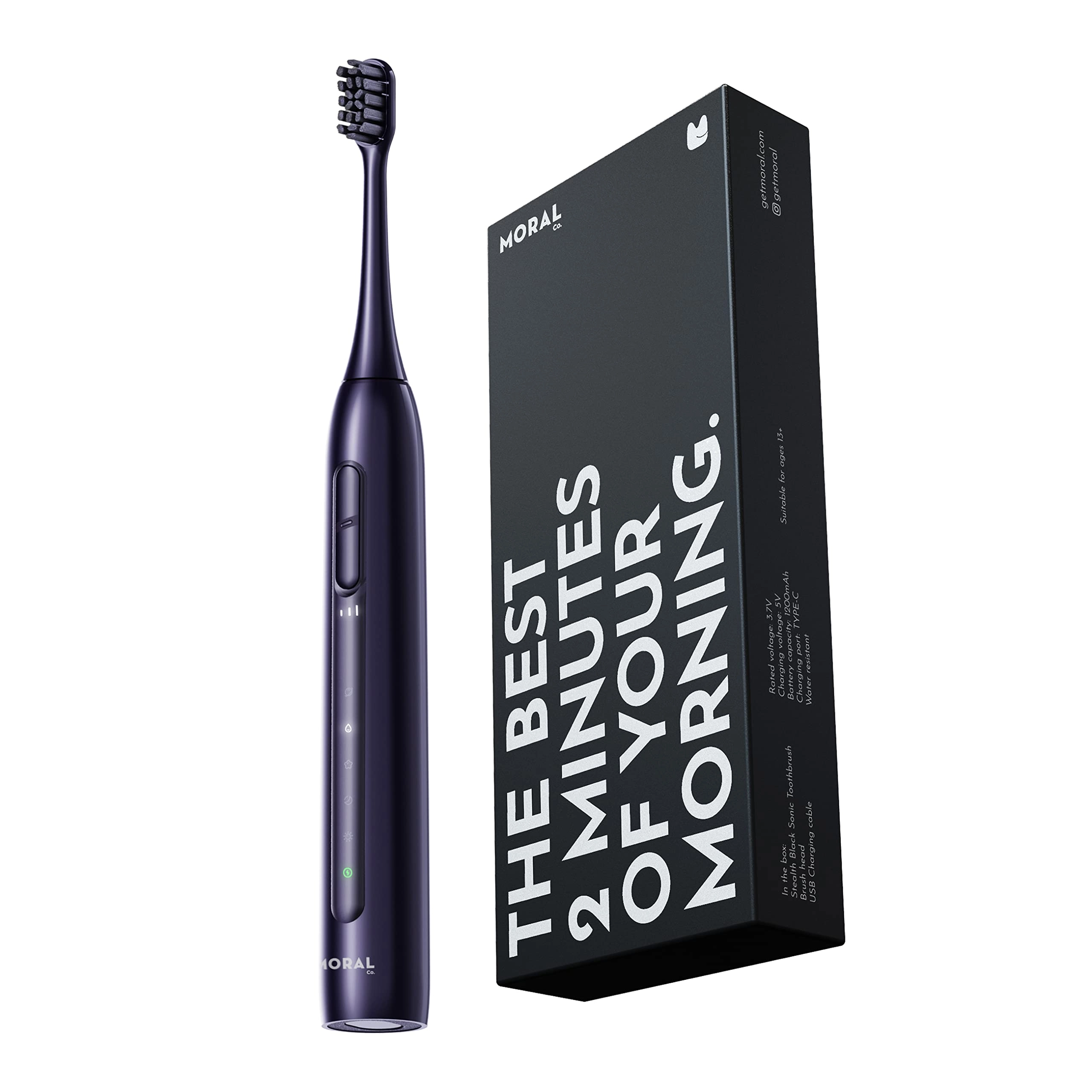 Warp10 Ventures Pvt. Ltd. Stealth - Black 30 Days Power Backup IPX7 Waterproof