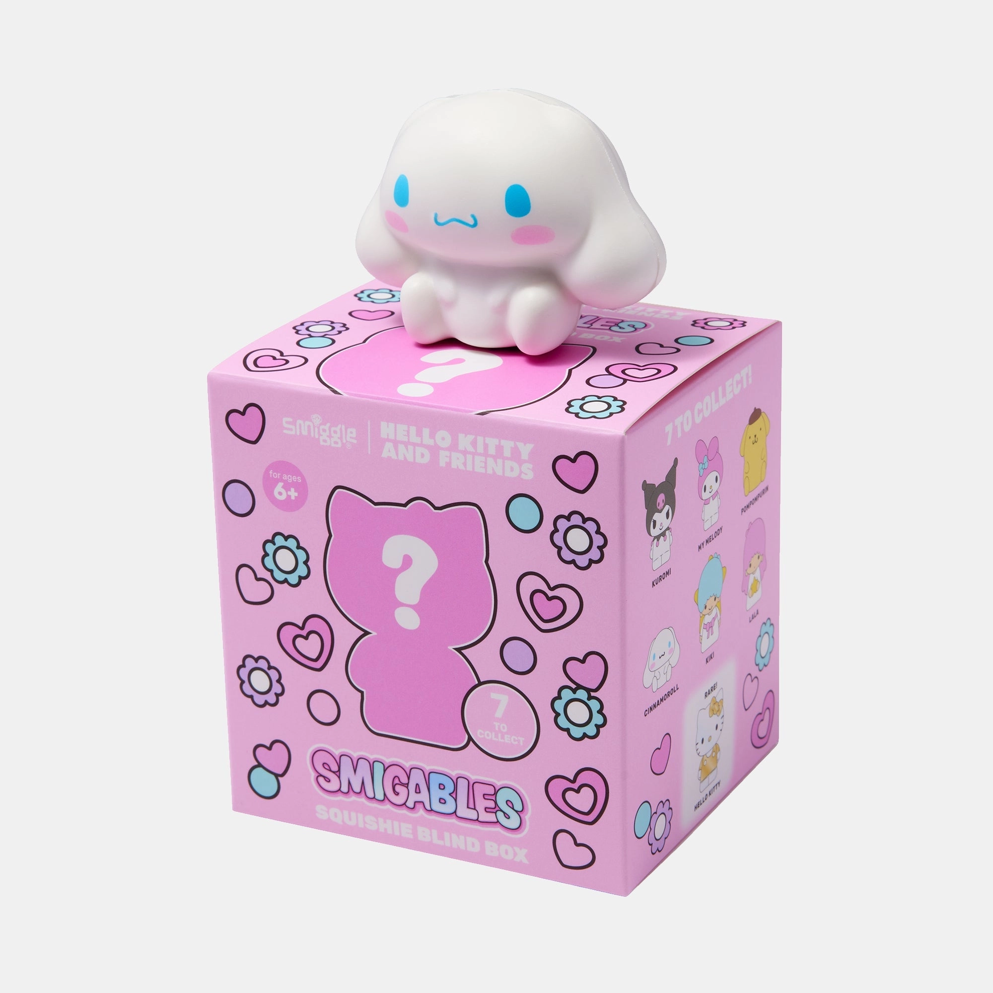 Hello Kitty & Friends Squishie Blind Box - 7 pcs