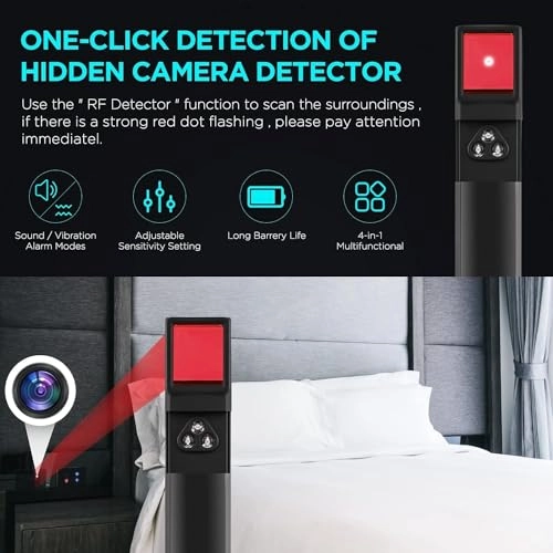 Hidden Camera Detector - RF Signal Detection GPS Tracker