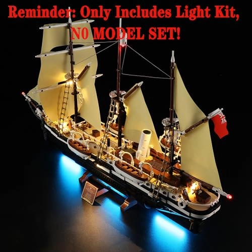LED Light Set for LEGO The Endurance Icons 10335