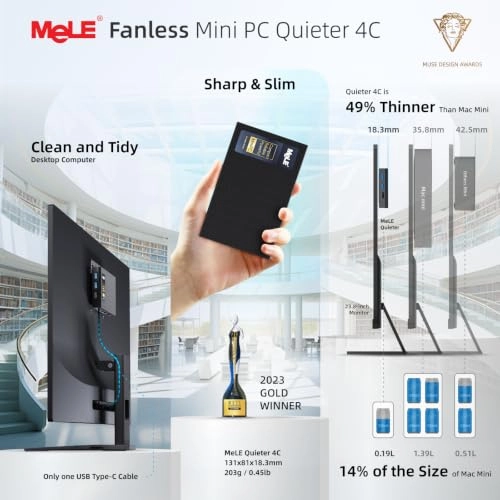 Quieter4C - N150 32GB 512GB