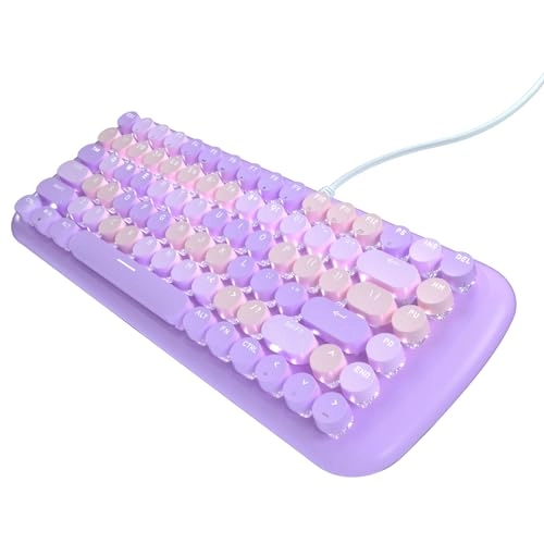 Cute Colorful Wired Mechanical Keyboard - Wired