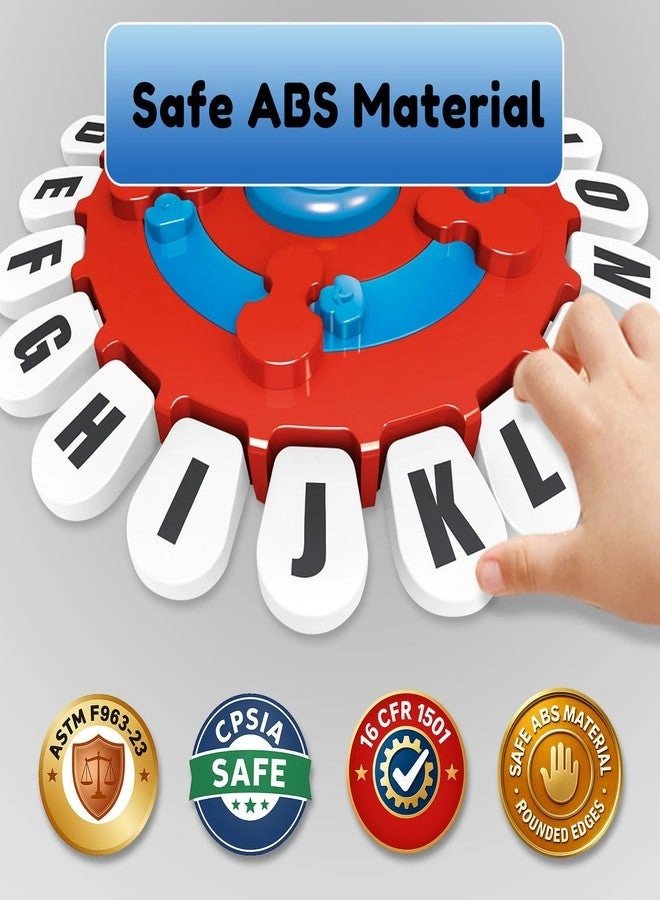 Interactive Word Game - 24-Letter Board Timer Dual Category Modes