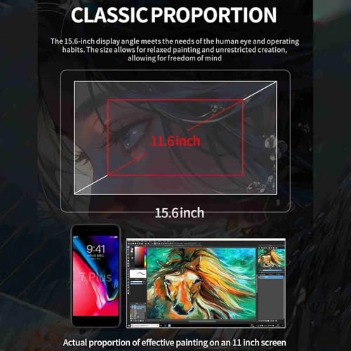 16HD - 13.4 x 7.7 inch 16K