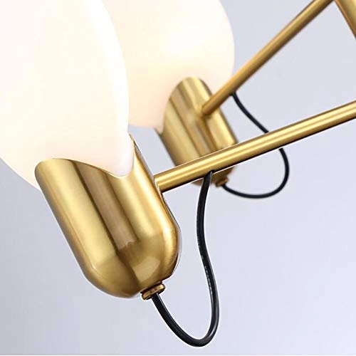 E27 American Style Chandelier - Copper 6