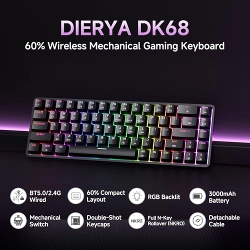 Dk68 - QWERTY Wired/Wireless