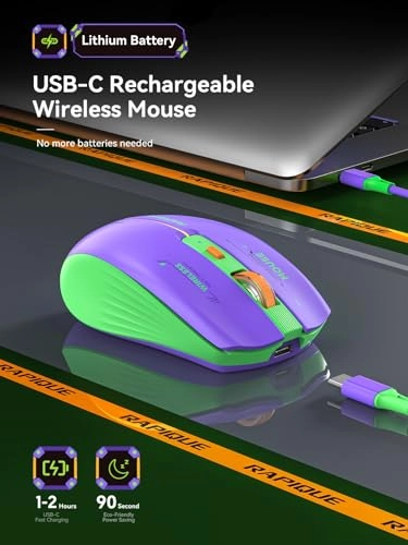 Tri-Mode Rechargeable Mouse - Wireless