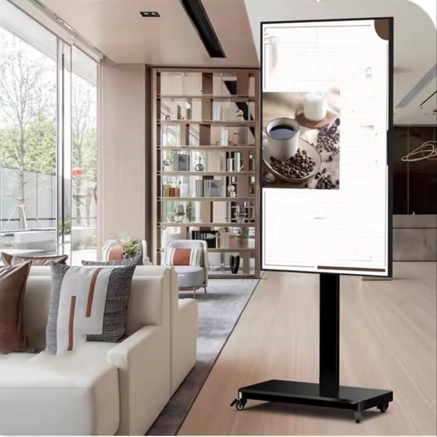 Mobile TV Cart - 60KG 32-65in