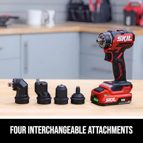 Multi-Head Drill Driver - 2.0Ah