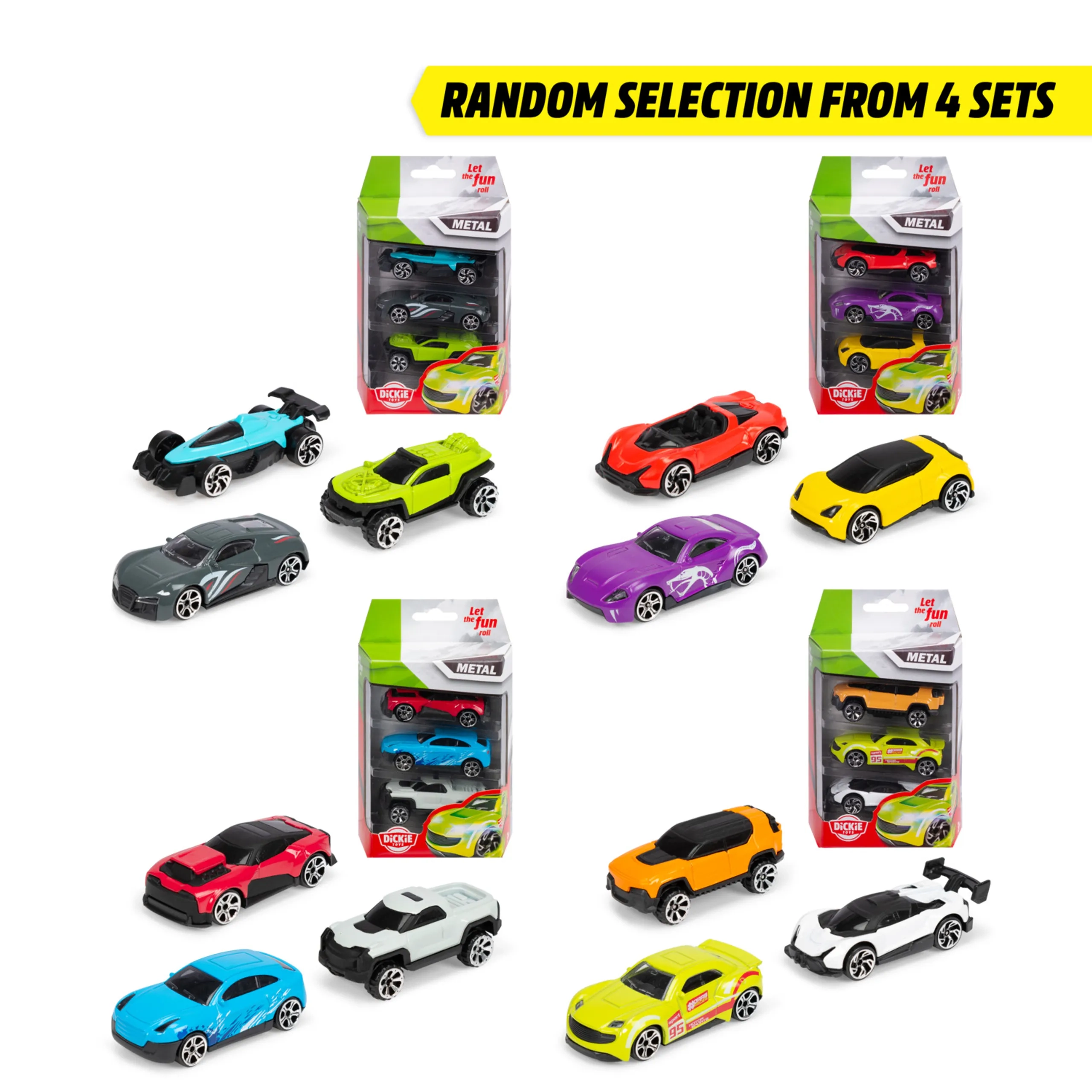 Die Cast vehicles - 3 pcs