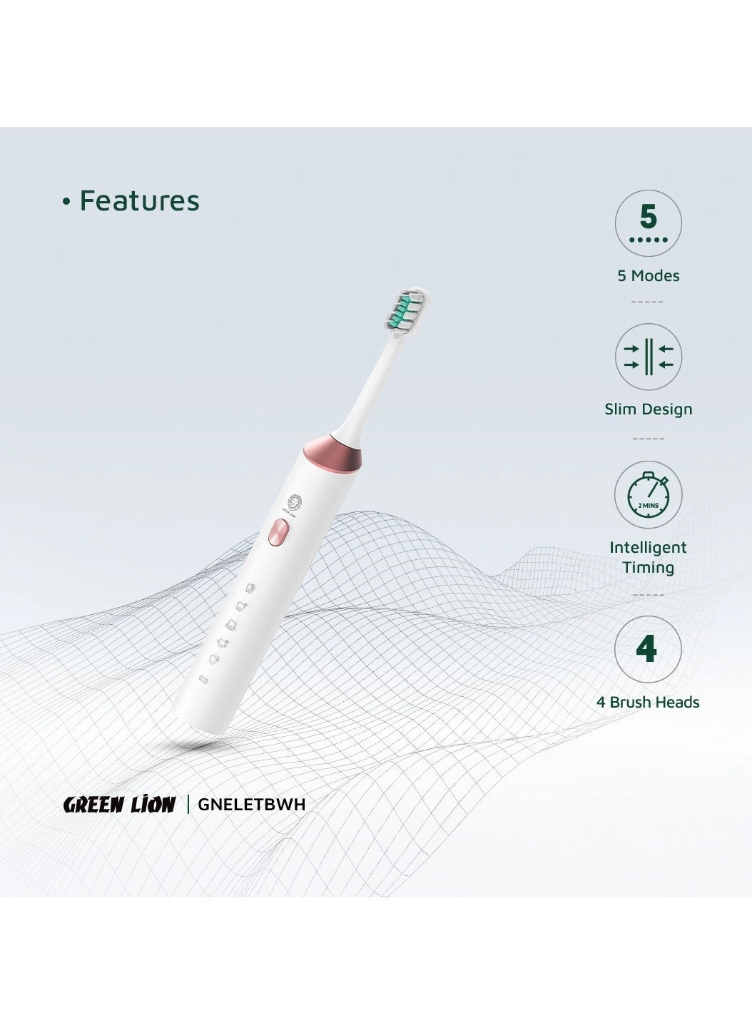 GNELETB2GWH - Electric Toothbrush White