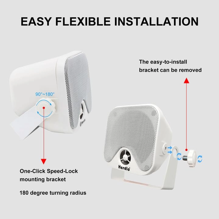 Marine Speakers - 4 Inch 240W